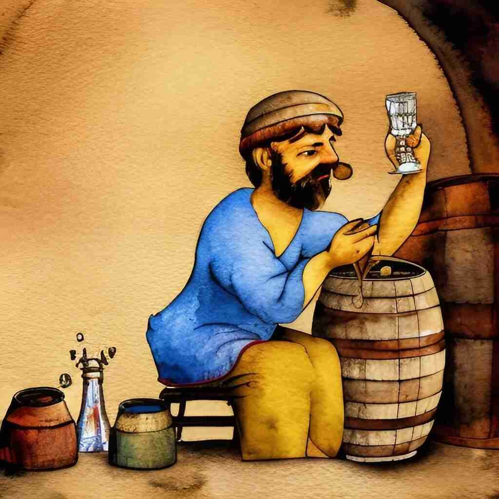 Middle ages beer master