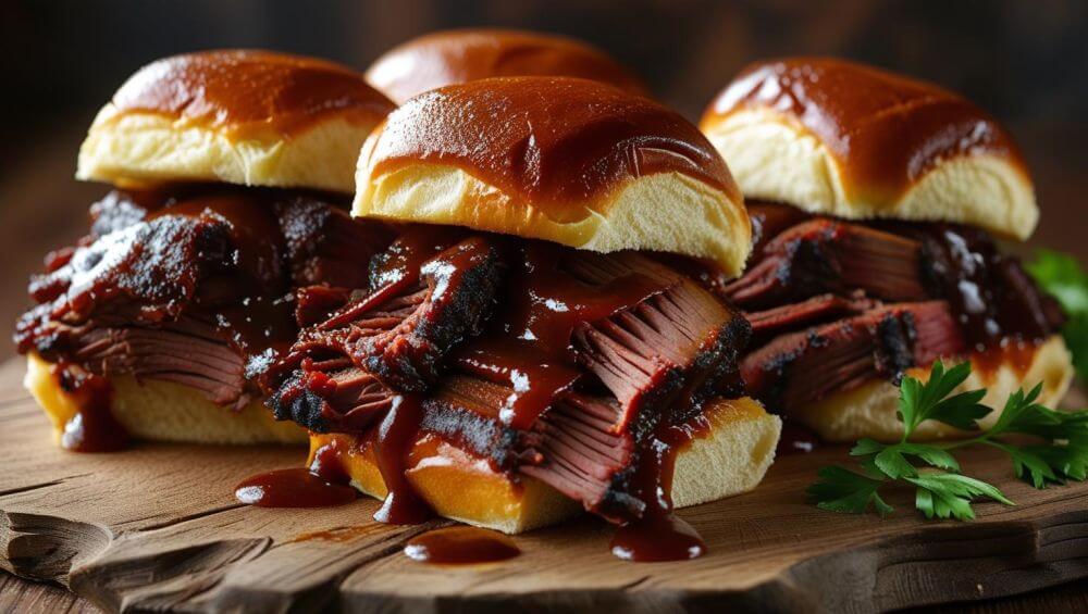 brisket sliders burger ()