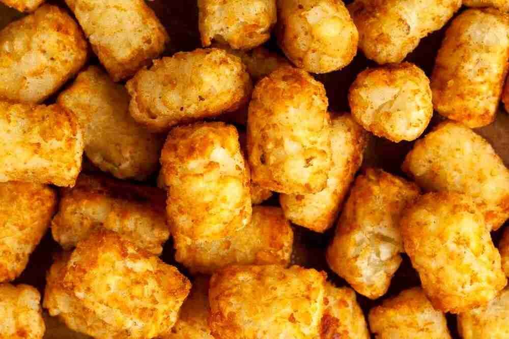 Tater tots for snacking with beer