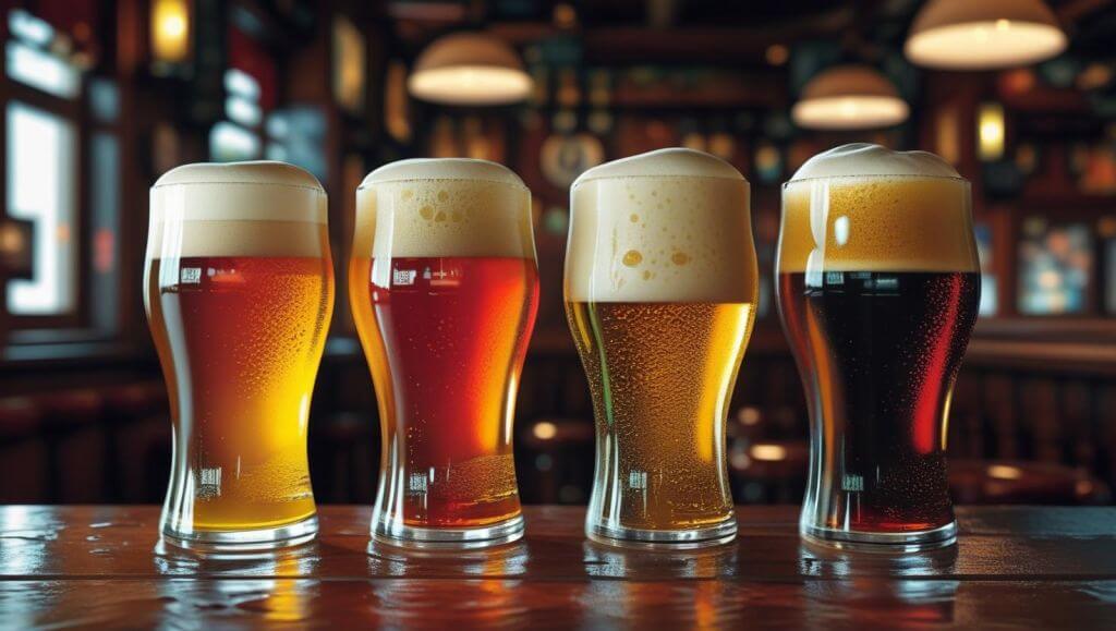 flight of beer ()