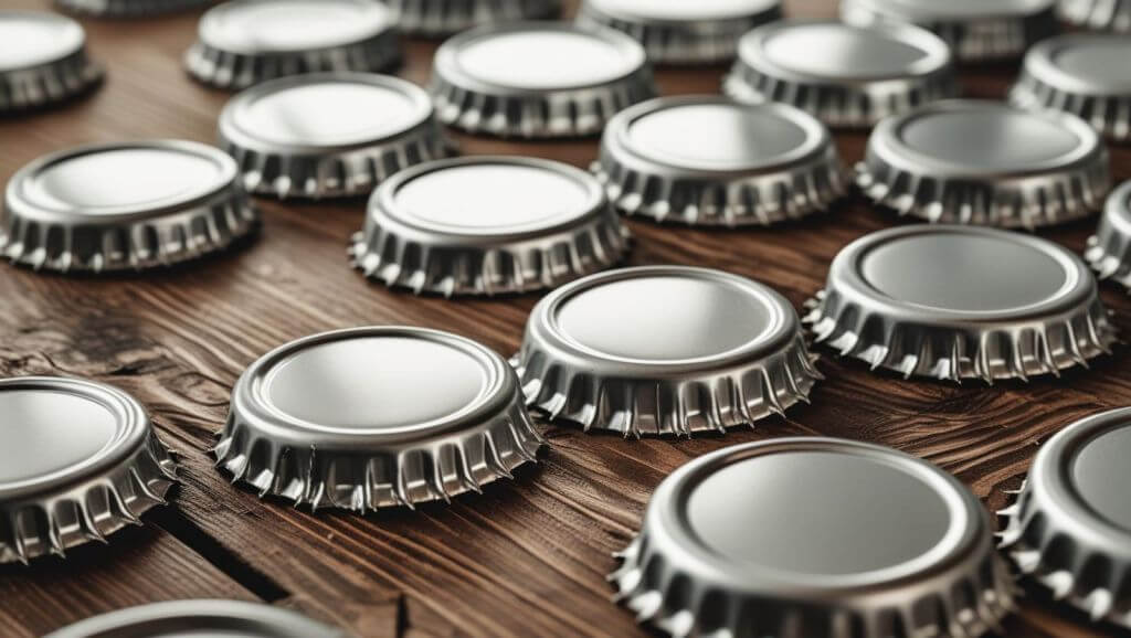 b beer caps for home brewing no markings ()