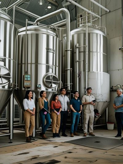 b brewery tour () ()